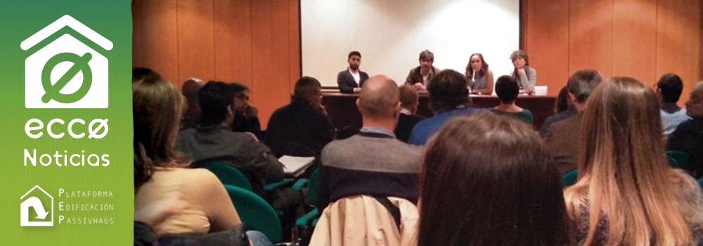 Jornada Divulgativa Passivhaus de la plataforma PEP. IVE Valencia