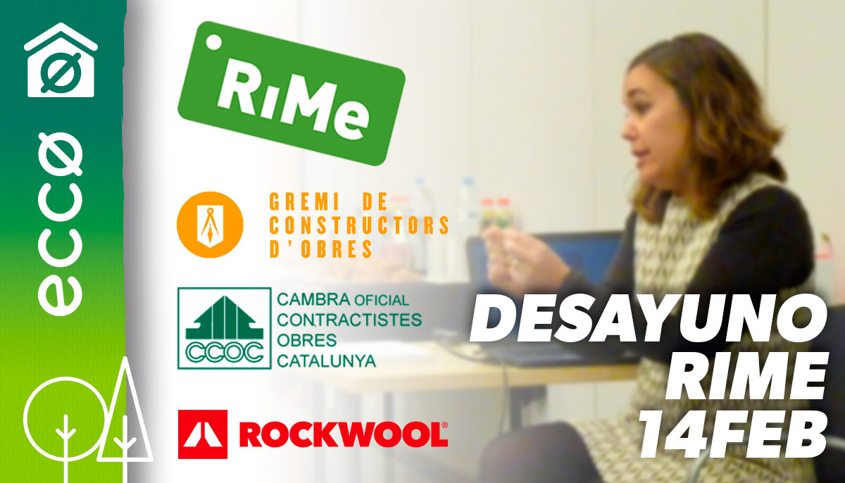 Almuerzo RIME del gremio de constructores de Barcelona. 14 de febrero de 2019