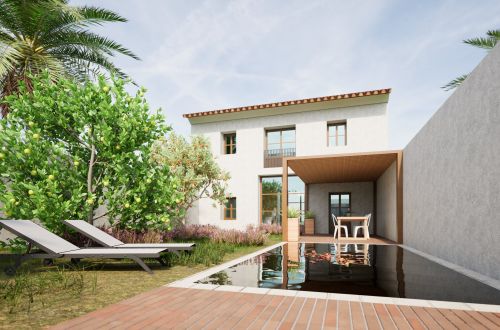 ECCØ Trabajos: Recuperación integral de finca agrícola y vivienda en Fortaleny