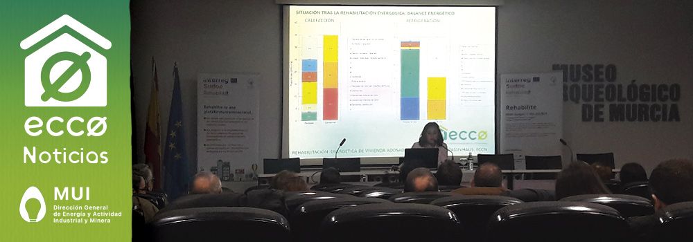 Jornada de rehabilitación Energética en Murcia. MUI-REHABILITE